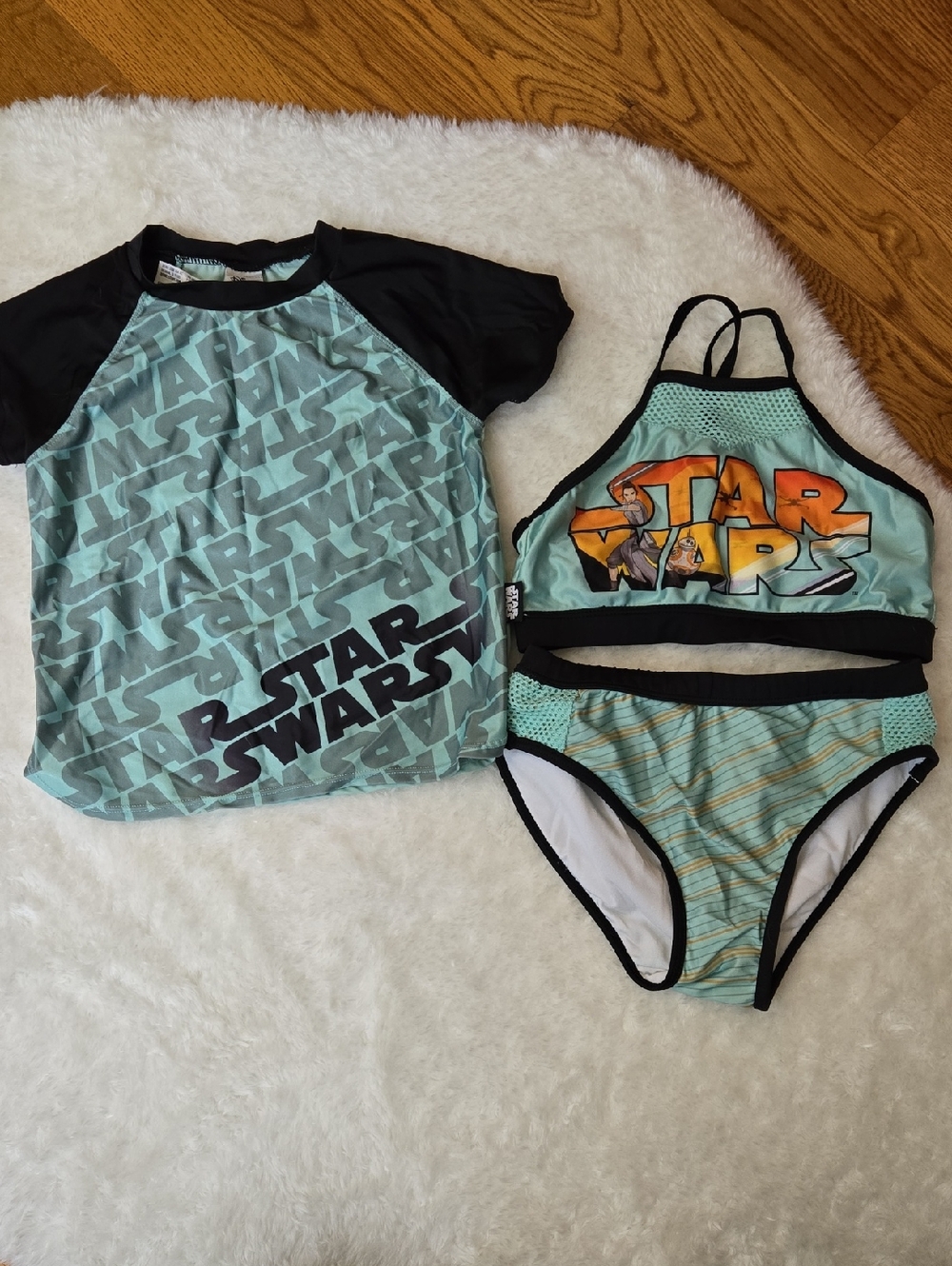 Disney Store Star Wars Swimsuit, Girls Size 9/10